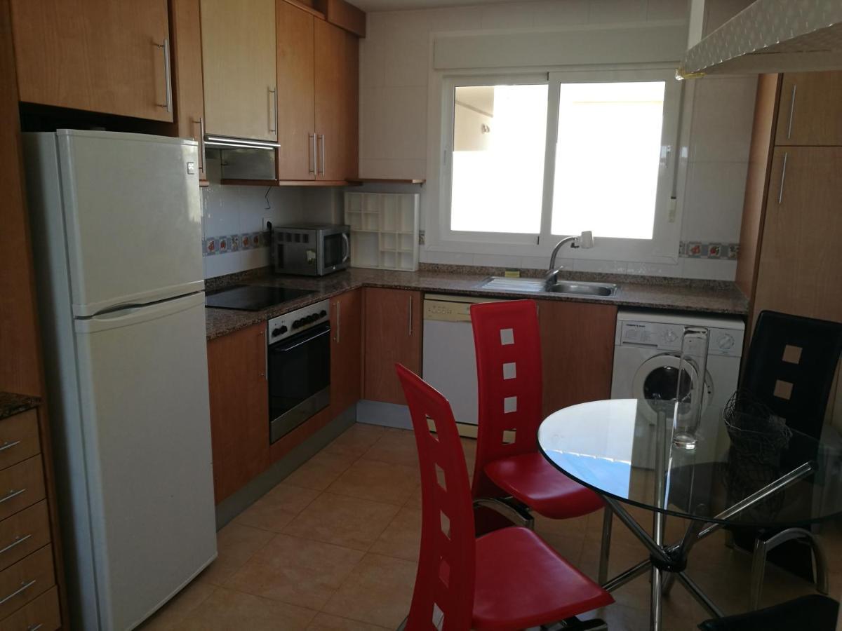 Apartamento Con Piscina Y Terraza Con Vista Al Mar Vinarós Kültér fotó